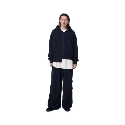 French Terry Tucked Pants