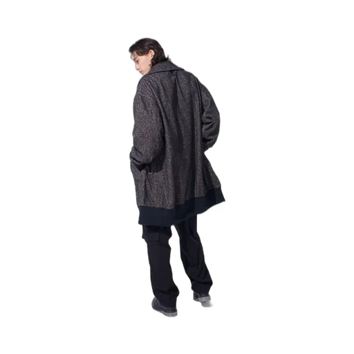 Brushed Twill Needle Punch Reversible Long Truck Top