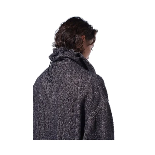 Brushed Twill Needle Punch Reversible Long Truck Top