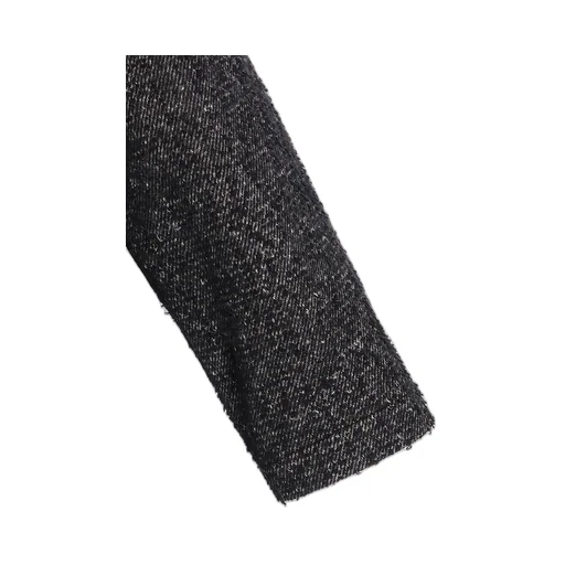 Brushed Twill Needle Punch Shop Coat