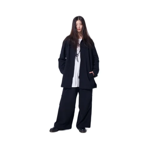 French Terry Tucked Pants