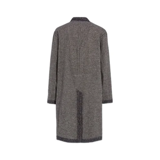 Brushed Twill Needle Punch Shop Coat