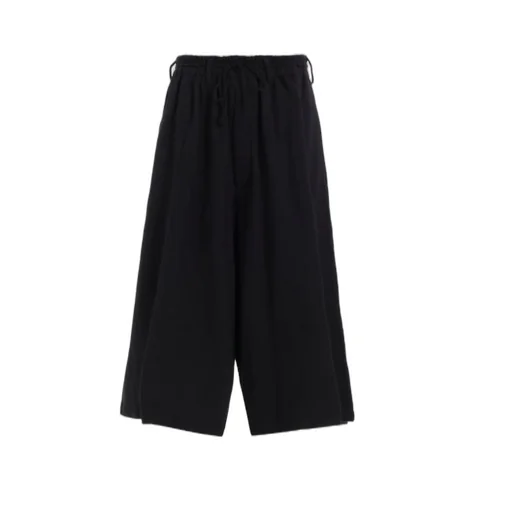 French Terry Culotte Pants