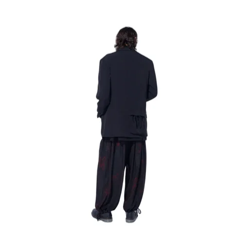 Crepe De Chine Shirring Pockets Jacket