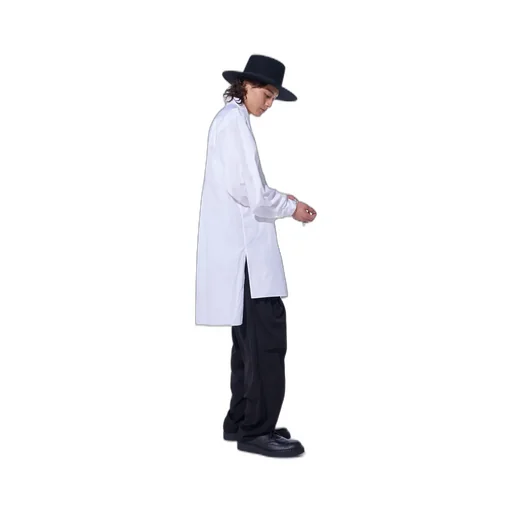 Crepe De Chine Shirring Pockets Tapered Pants