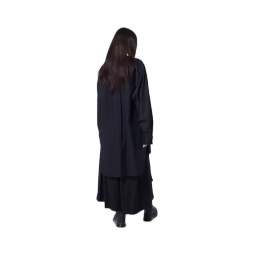 Cotton Broad Oversized Double Collar Shirt