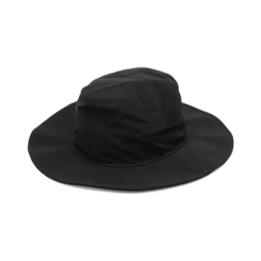 Crepe De Chine Long Brim Hat