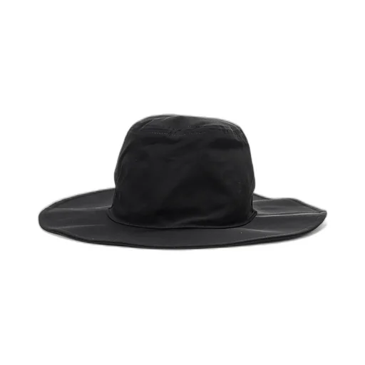 Crepe De Chine Long Brim Hat