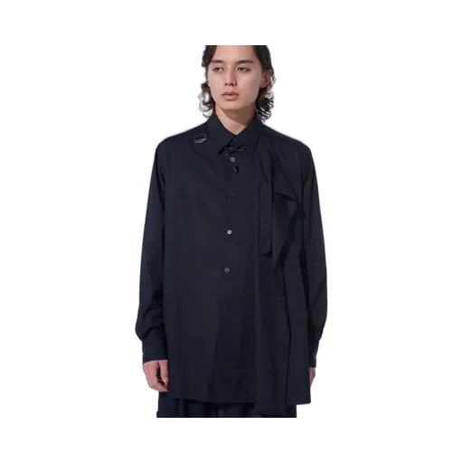 Cotton Broad Front Layer Shirt