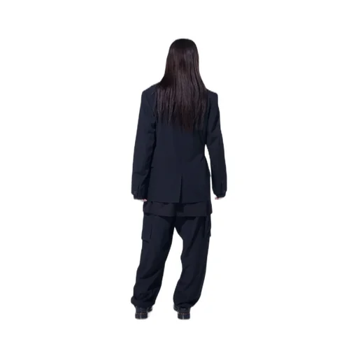 Washer Wool Gabardine Vest Front Jacket