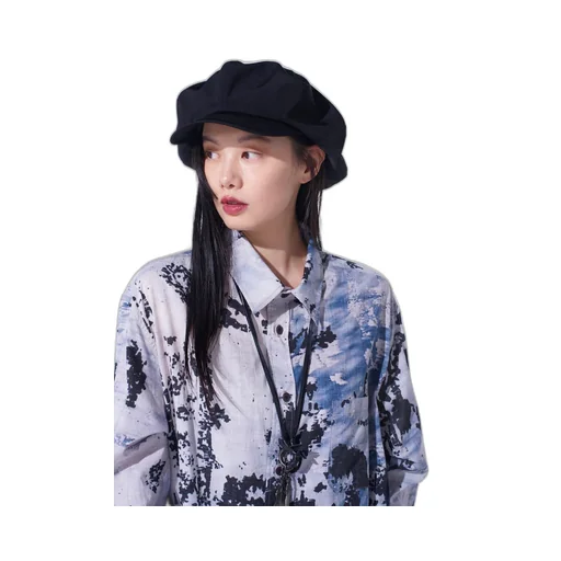 Crepe De Chine Casquette