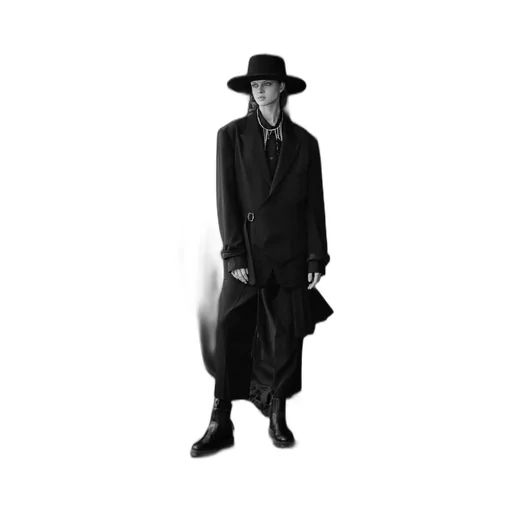 Washer Wool Gabardine Vest Front Jacket