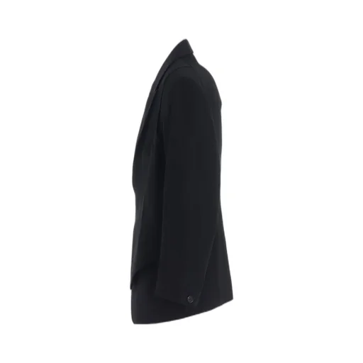 Washer Wool Gabardine Vest Front Jacket