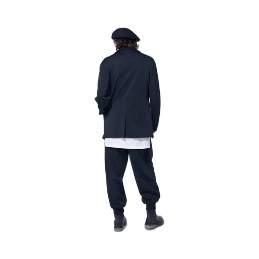 Pe/Smooth Zipper Thread Turtle Neck Jacket