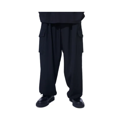 Washer Wool Gabardine 2 Tuck Cargo Pants