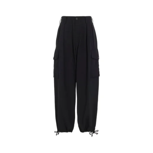 Washer Wool Gabardine 2 Tuck Cargo Pants