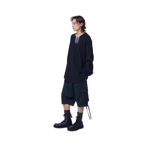 Pe/Smooth Sarouel Cargo Shorts