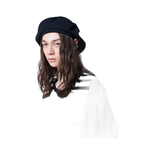 Washer Wool Gabardine Beret