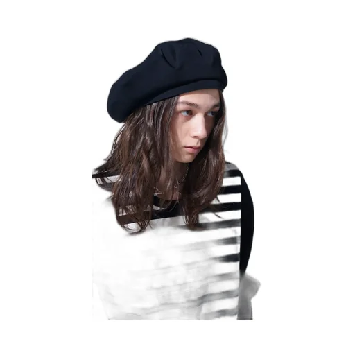 Washer Wool Gabardine Beret