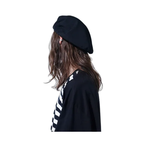 Washer Wool Gabardine Beret
