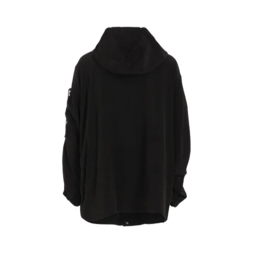 Crepe De Chine Shirring Mountain Parka