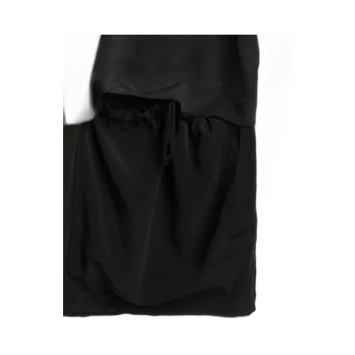 Crepe De Chine Shirring Mountain Parka