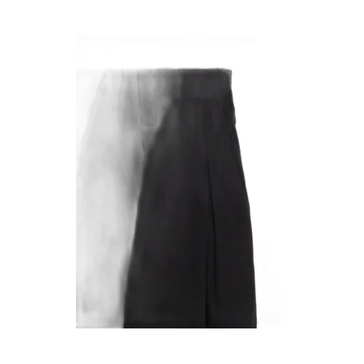 Cotton Twill Cargo Culotte Pants