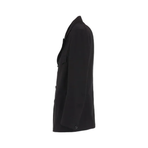 Cotton Twill Peaked Lapel Tailored Jacket