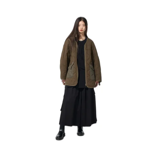 Cotton Twill Cargo Culotte Pants