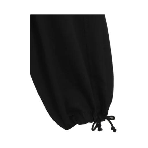 Cotton Twill Wide Sarouel Pants