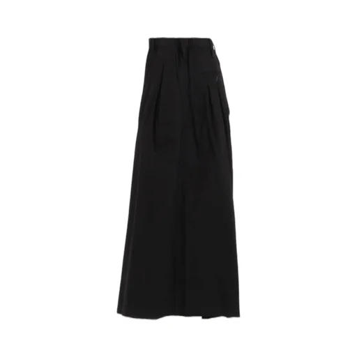 Cotton Twill Cargo Culotte Pants