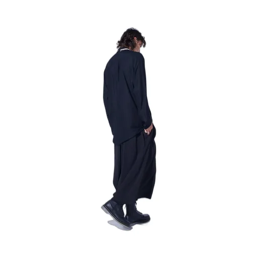 Crepe De Chine Culotte Pants