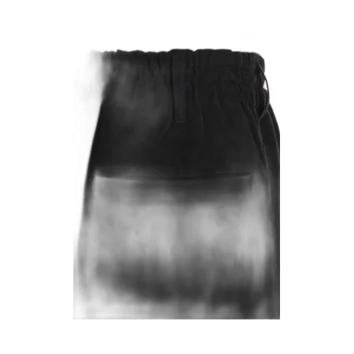 Crepe De Chine Shirring Wide Pants