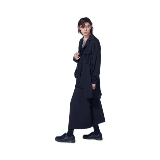 Crepe De Chine Shirring Drape Skirt
