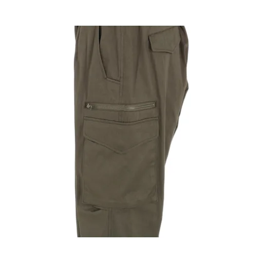 Cotton Twill Knee Tuck Cargo Pants
