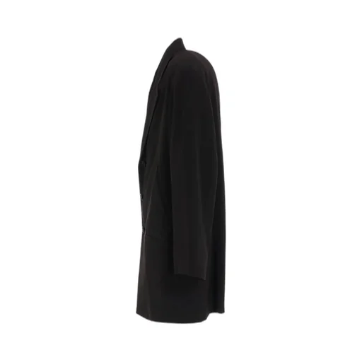 Crepe De Chine Long Tailored Jacket