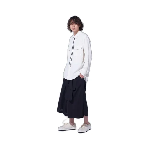 Double Gauze Dual-Pocket Utility Shirt