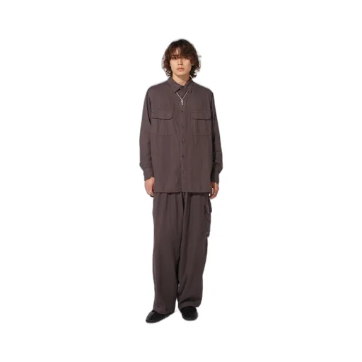 Double Gauze Single Cargo Pocket Pants