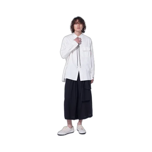 Double Gauze Dual-Pocket Utility Shirt