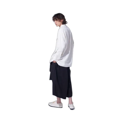 Double Gauze Culotte Pants