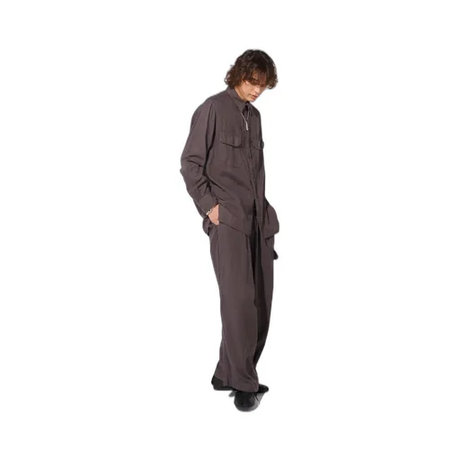 Double Gauze Single Cargo Pocket Pants