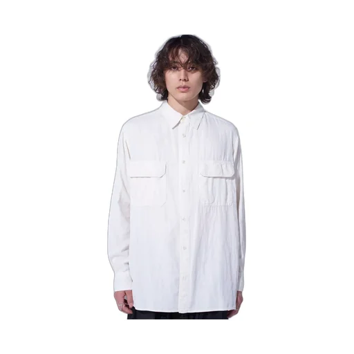 Double Gauze Dual-Pocket Utility Shirt