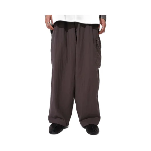 Double Gauze Single Cargo Pocket Pants