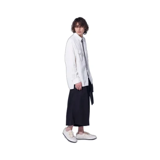 Double Gauze Dual-Pocket Utility Shirt