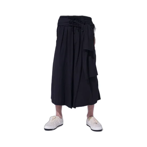 Double Gauze Culotte Pants