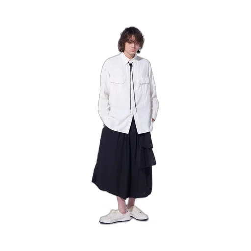 Double Gauze Culotte Pants