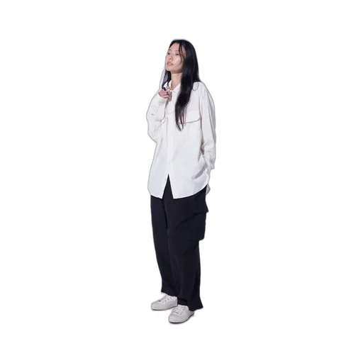 Double Gauze Dual-Pocket Utility Shirt