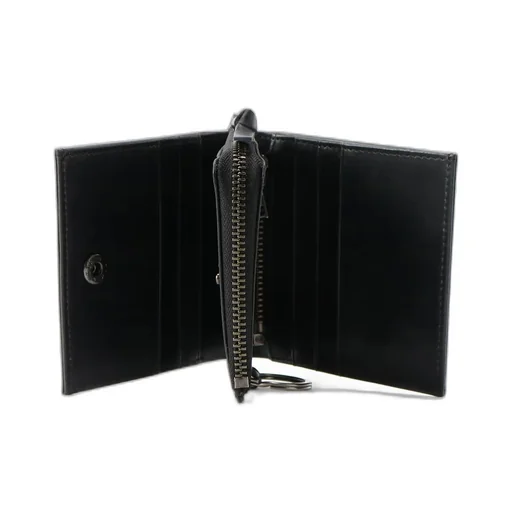 Cow Leather 2Way Detachable Mini Wallet