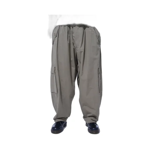 Brushed Washer Finish Broad Cargo Pants