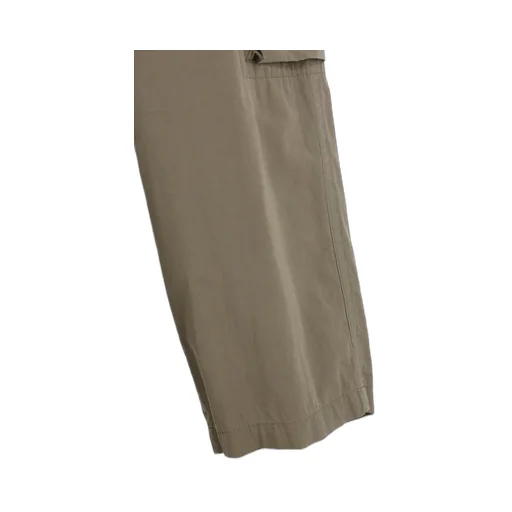 Brushed Washer Finish Broad Cargo Pants